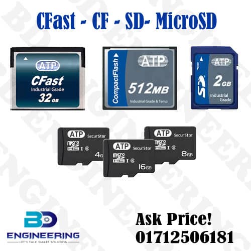 ATP Industrial Grade Cfast CF memory card