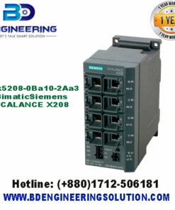 6Gk5208-0Ba10-2Aa3 Simatic Siemens SCALANCE X208