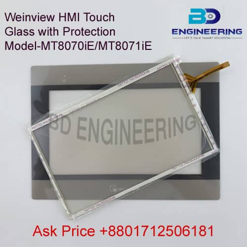 Weinview HMI Touch Glass with Protection Model-MT8070iE-MT8071iE
