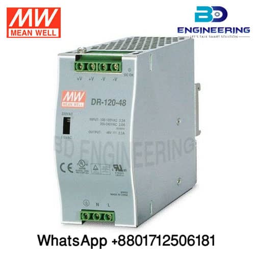 Meanwell DC Power-Supply DR-120-48