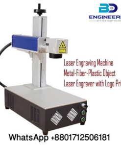 Laser Engraving Machine Metal-Fiber-Plastic object Laser Engraver with Logo Printing