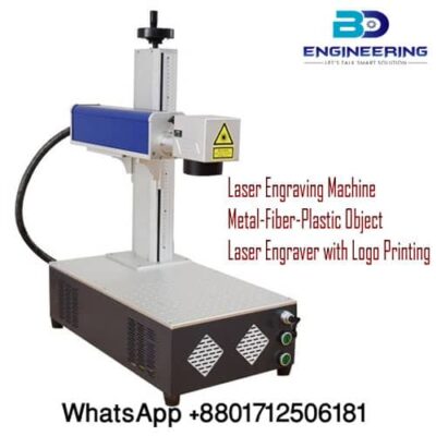 Laser Engraving Machine Metal-Fiber-Plastic object Laser Engraver with Logo Printing