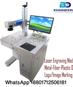 Laser Engraving Machine Metal-Fiber-Plastic object Laser Engraver with Logo marking
