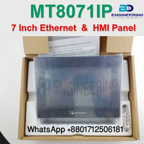 MT8071IP 7 inch Ethernet Touch Panel Display HMI WEINTEK