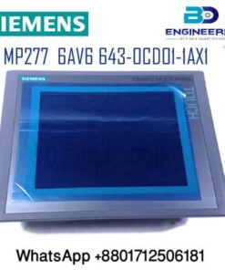 Siemens MP277 HMI 10inch 6AV6 643 0CD01 1AX1