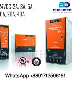 Switched-Mode Power Supply (SMPS) Weidmuller UL listed 24VDC 2A-40A