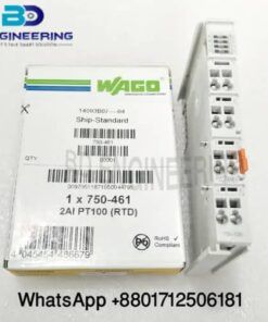 Wago 750-461 analog input AI2-channel PT100 RTD