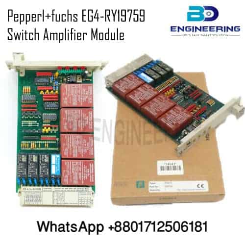 Pepperl Fuchs EG4-RY19759 Switch Amplifier Module