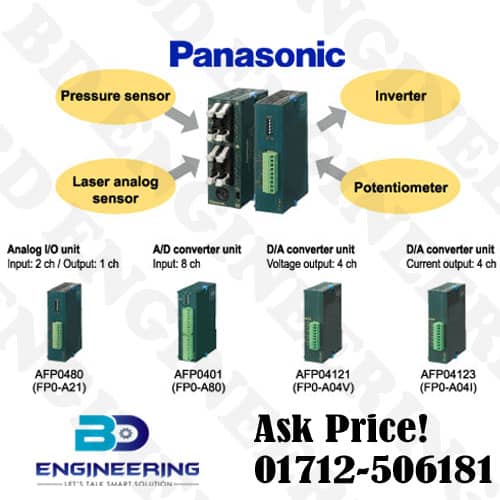 Panasonic AFP0480-FP0-A21-A Analog-IO Unit