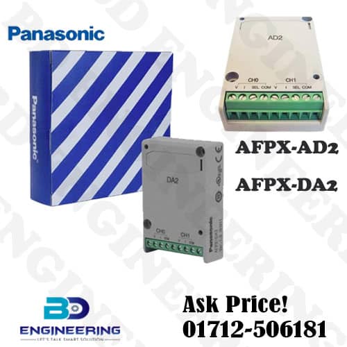 Panasonic AFPX-DA2 Analog Input Output Cassette supplier and price in Bangladesh