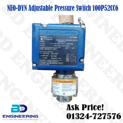 NEO-DYN Adjustable Pressure Switch 100P52CC6