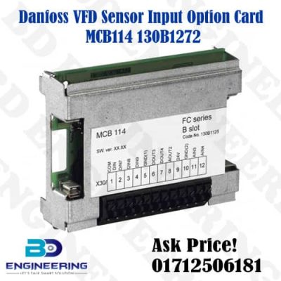 Danfoss VFD Sensor Input Option Card MCB114 130B1272