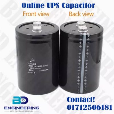 SOCOMEC 6000UF E136108A 400V EPCOS capacitors for online UPS